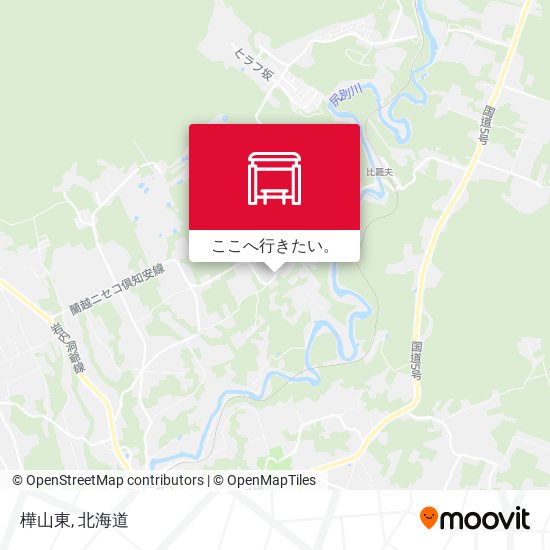 樺山東地図
