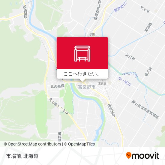 市場前地図
