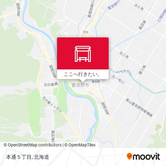 本通５丁目地図