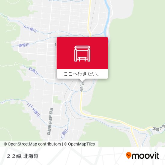 ２２線地図