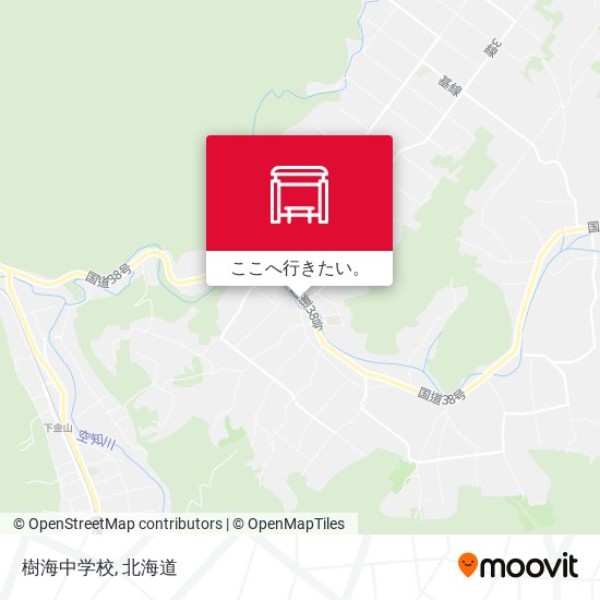 樹海中学校地図