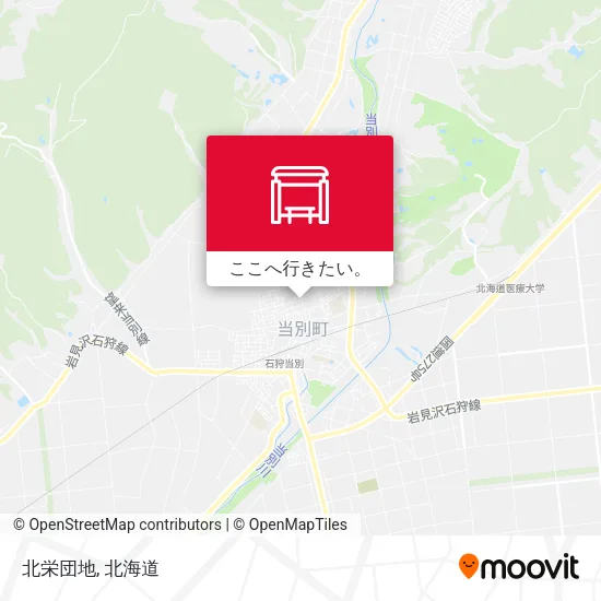北栄団地地図