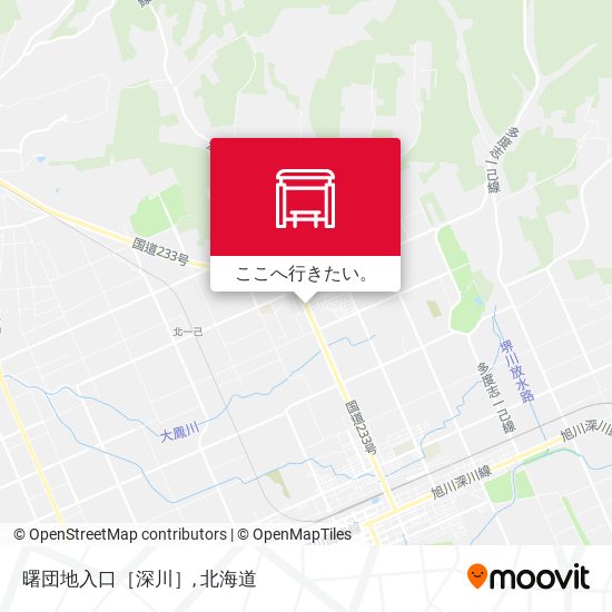 曙団地入口［深川］地図