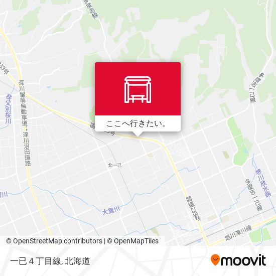 一已４丁目線地図