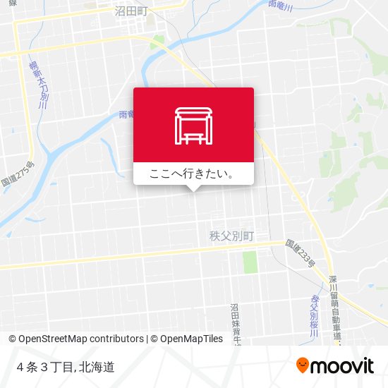 ４条３丁目地図