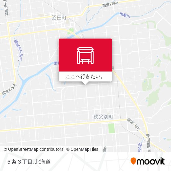 ５条３丁目地図