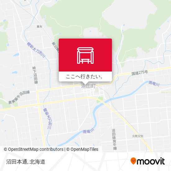 沼田本通地図