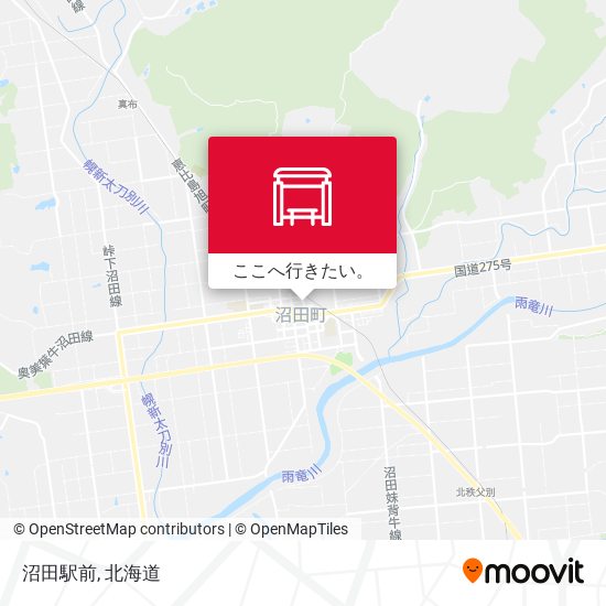 沼田駅前地図