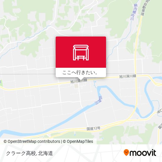 クラーク高校地図