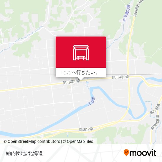 納内団地地図