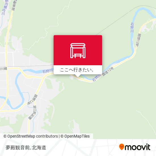 夢殿観音前地図