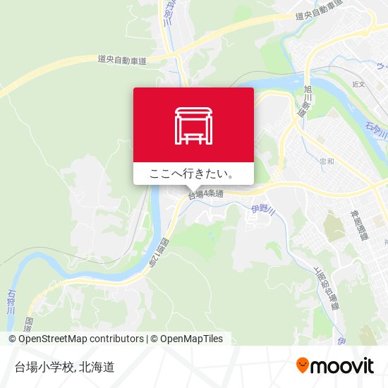 台場小学校地図