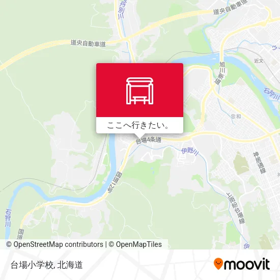 台場小学校地図
