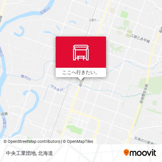 中央工業団地地図