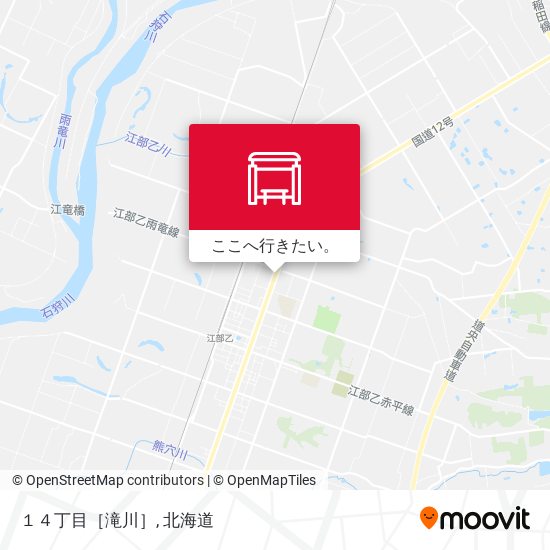 １４丁目［滝川］地図