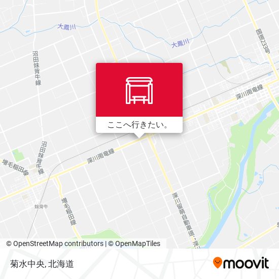 菊水中央地図