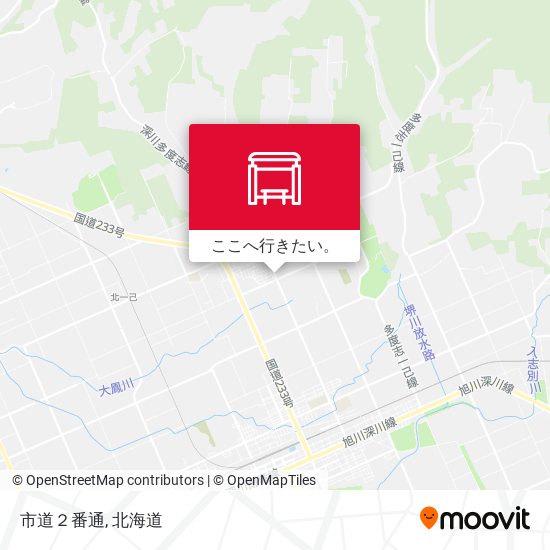 市道２番通地図