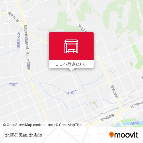 北新公民館地図