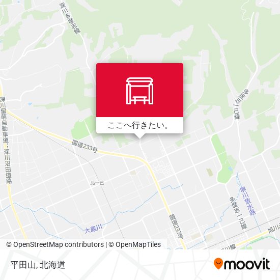 平田山地図