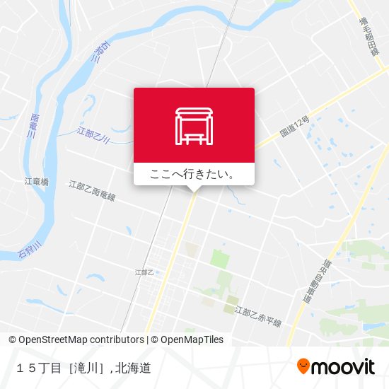 １５丁目［滝川］地図