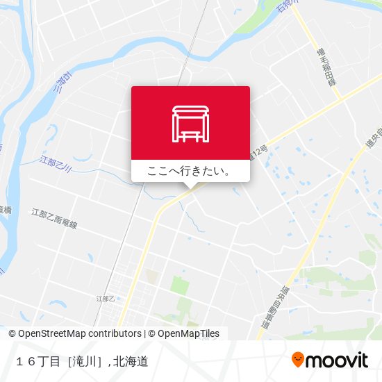 １６丁目［滝川］地図