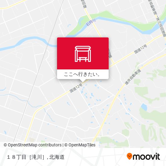 １８丁目［滝川］地図
