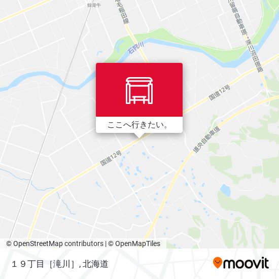 １９丁目［滝川］地図