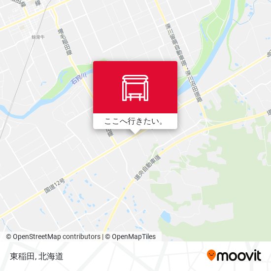 東稲田地図