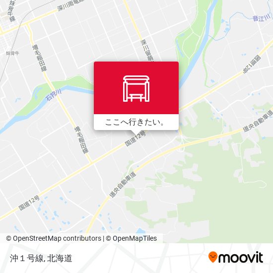 沖１号線地図