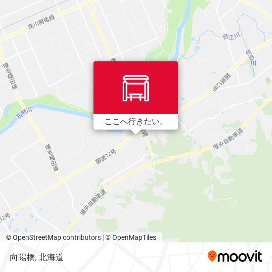 向陽橋地図