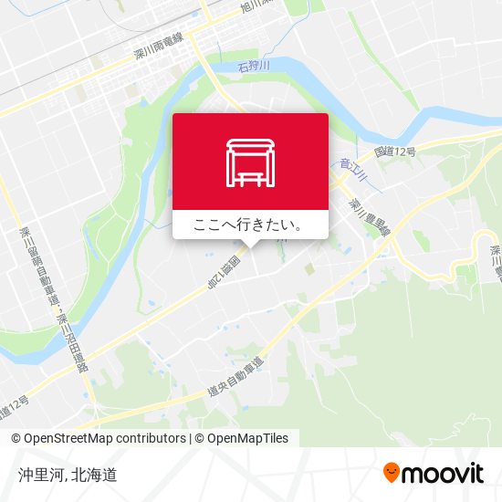 沖里河地図