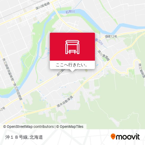 沖１８号線地図