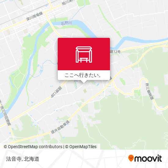 法音寺地図