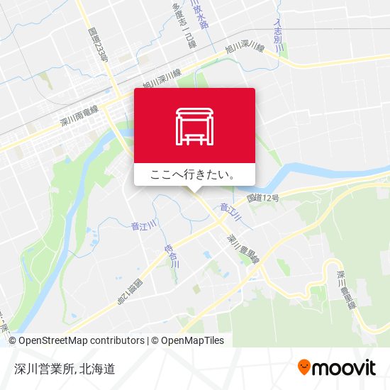 深川営業所地図