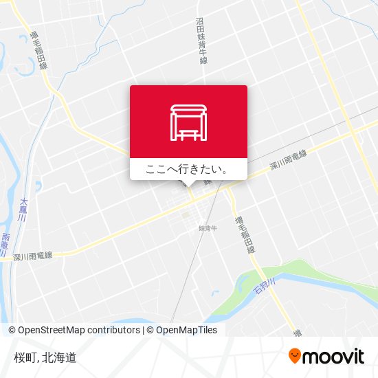 桜町地図