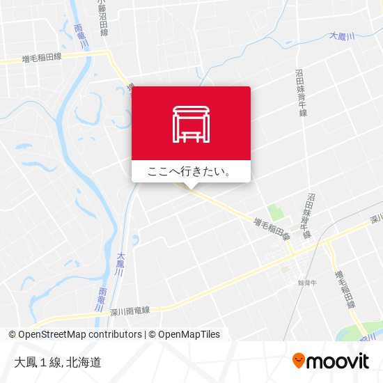大鳳１線地図