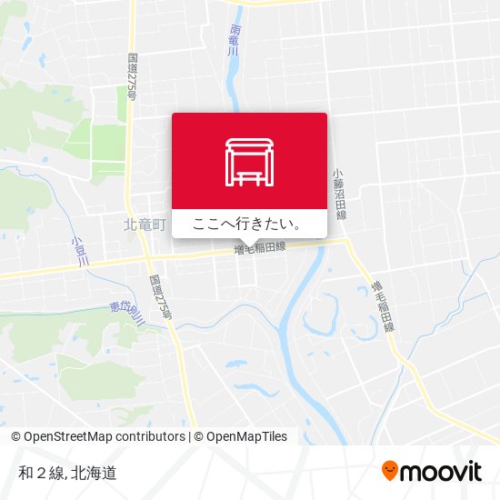 和２線地図