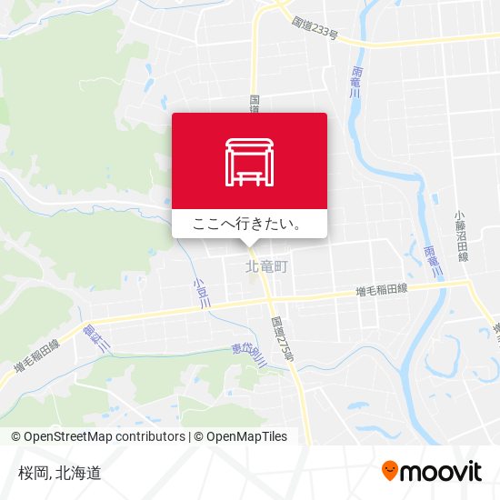 桜岡地図