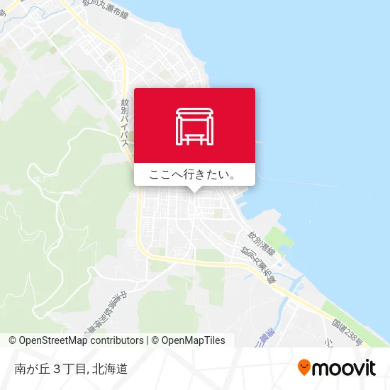 南が丘３丁目地図