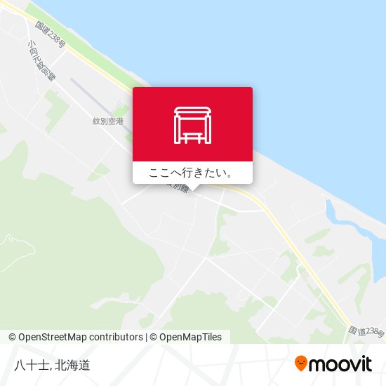 八十士地図