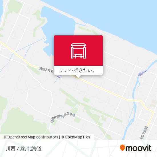 川西７線地図