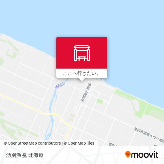 湧別漁協地図