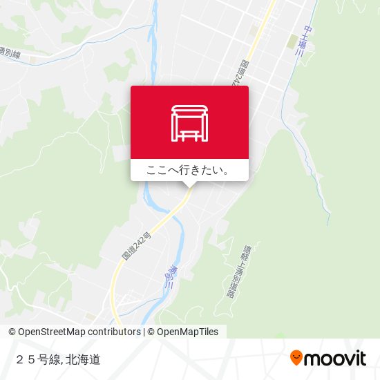 ２５号線地図