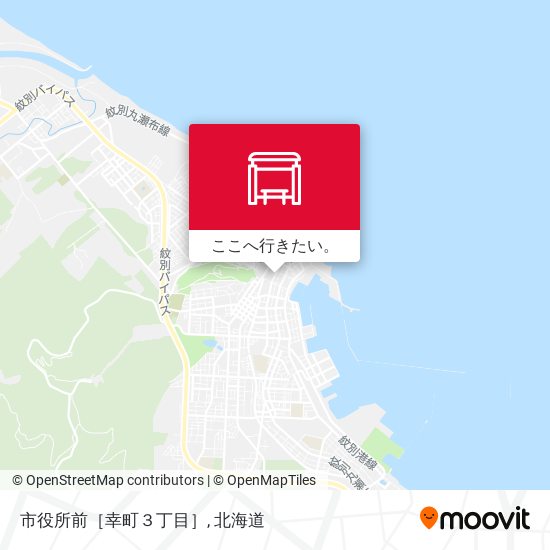 市役所前［幸町３丁目］地図