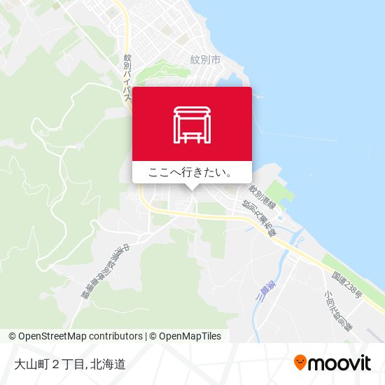大山町２丁目地図