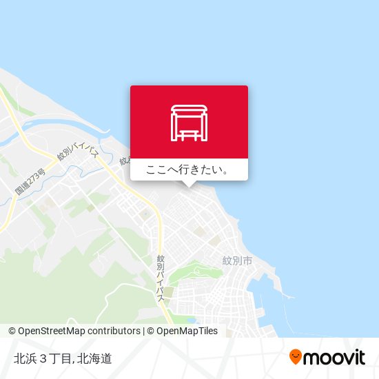 北浜３丁目地図