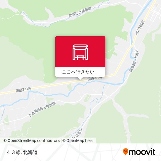 ４３線地図