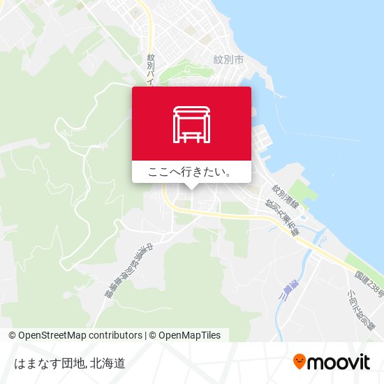 はまなす団地地図