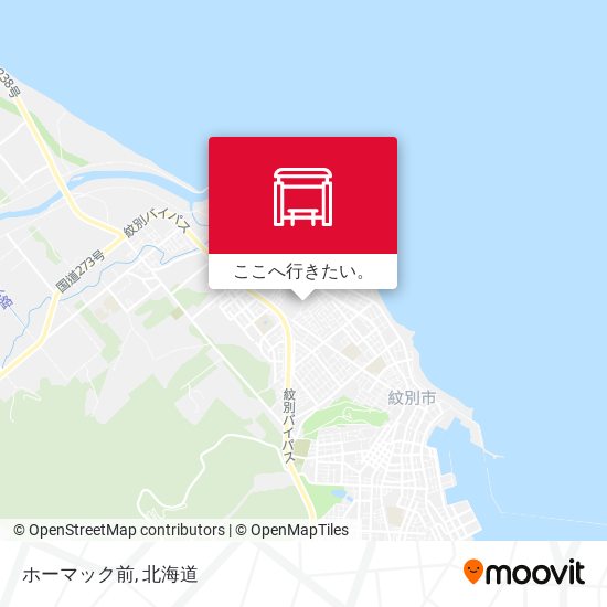 ホーマック前地図