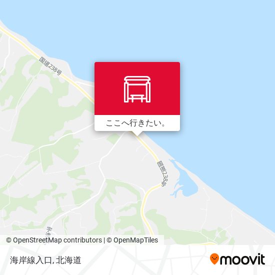 海岸線入口地図